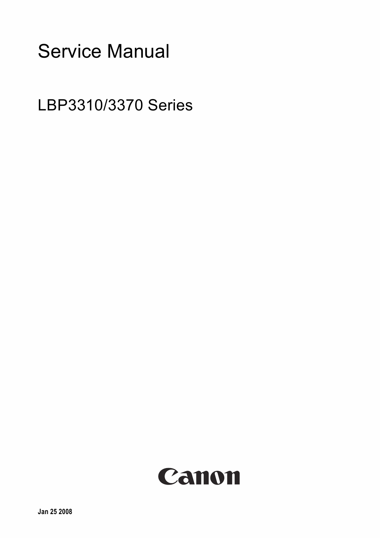 Canon imageCLASS LBP-3310 3370 Service Manual-1